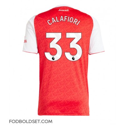 Arsenal Riccardo Calafiori #33 Hjemmebanetrøje 2025-26 Kortærmet Arsenal Riccardo Calafiori #33 Hjemmebanetrøje 2025-26 Kortærmet